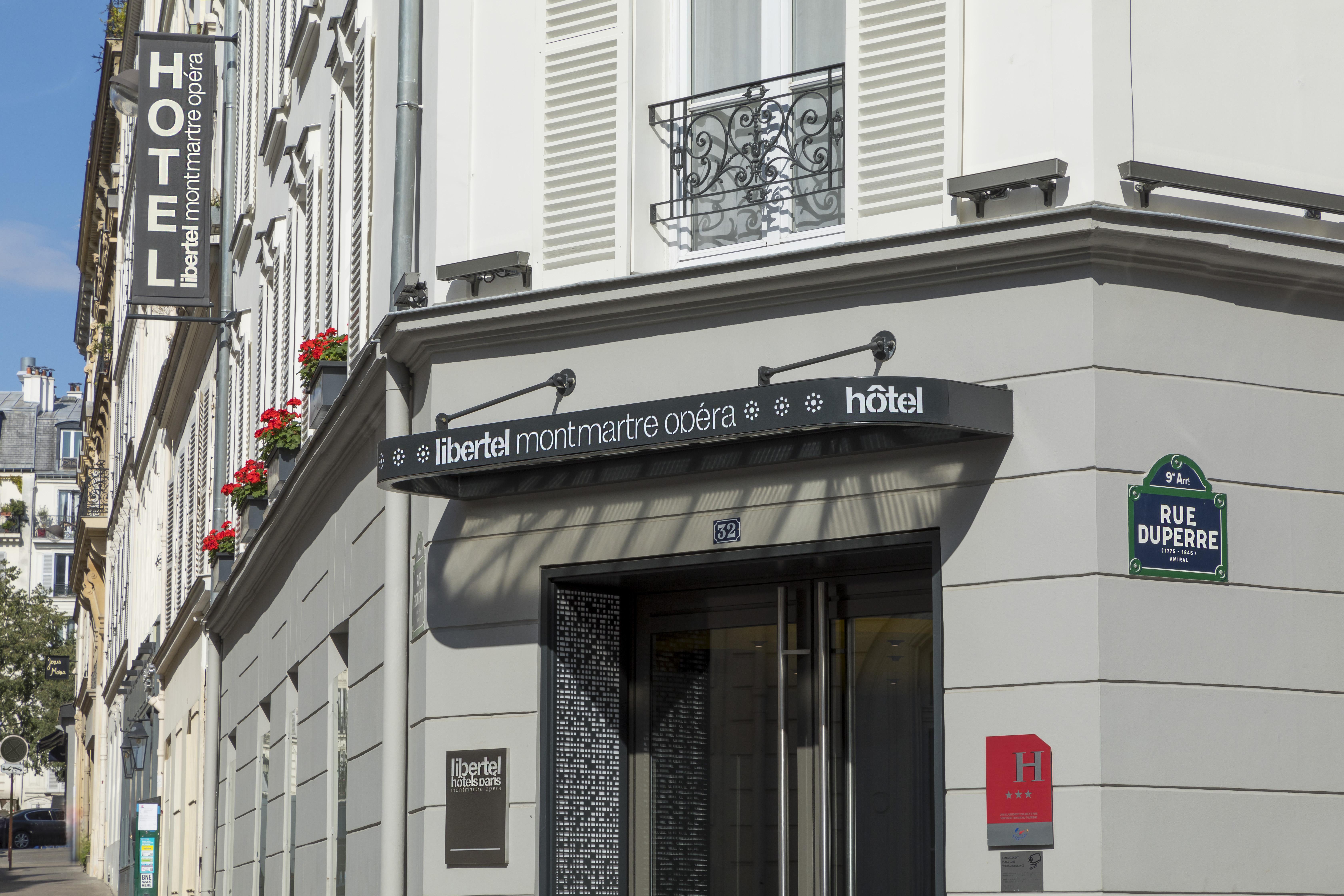 Libertel Montmartre Opéra Hotel París Exterior foto